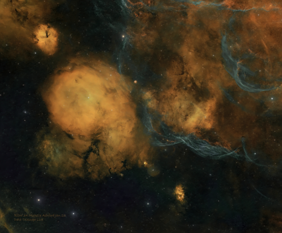 Rcw 34 telescope live